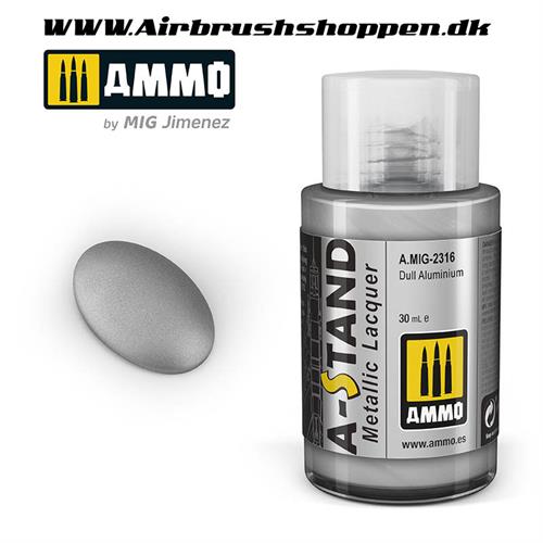 A.MIG 2316 Dull Aluminium   A-Stand Lacquer paint 30 ml